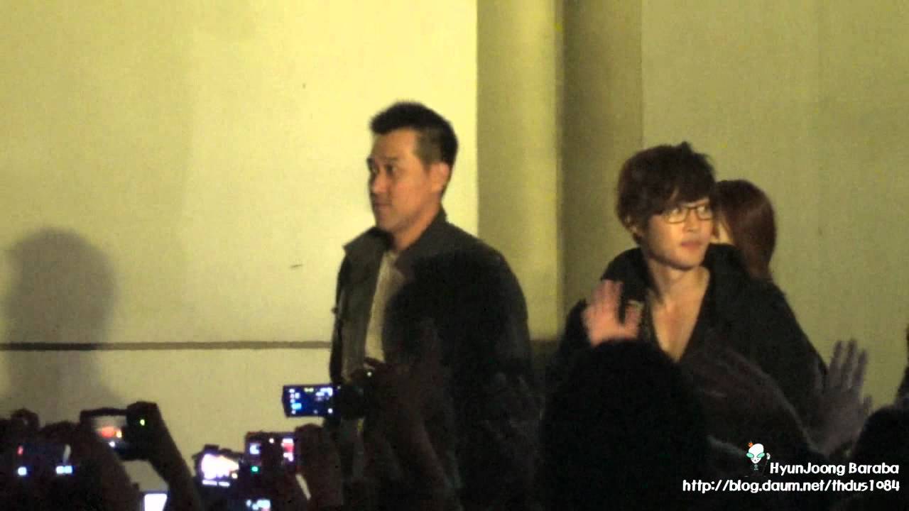 12.10.13 (김현중) KimHyunJoong Lotte Fan Meeting퇴근