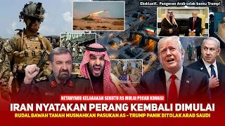 IRAN SENDS US TROOPS TO HELL! Bombs & Missiles obliterated, Arab King firmly refuses to help Trump!