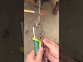 mini metal spear making process #metalwork