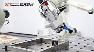 Automatic robotic arm fiber laser welding machine form XTLASER