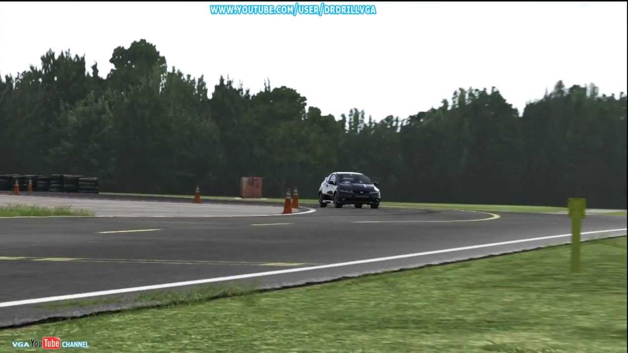Forza 4 Top Gear Test Track Gameplay 2007 Honda Civic Type R HD Xbox