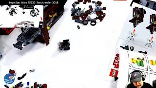 Timelapse Of Lego Star Wars 75220 Sandcrawler 2018 Pt 2