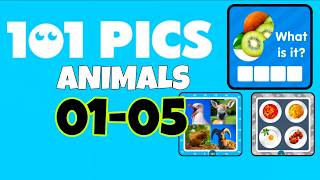101 PICS Photo Quiz ANIMALS level 1 2 3 4 5 screenshot 2