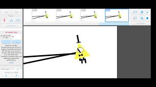 bill cipher test *i might become a sticknodes animator*