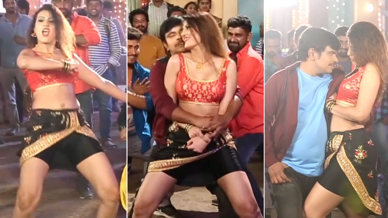 హీరోయిన్ ని నలిపేసాడు సంపూ చూడండి| Sampoornesh Babu Dhagad Samba Movie Song Making Video | FL