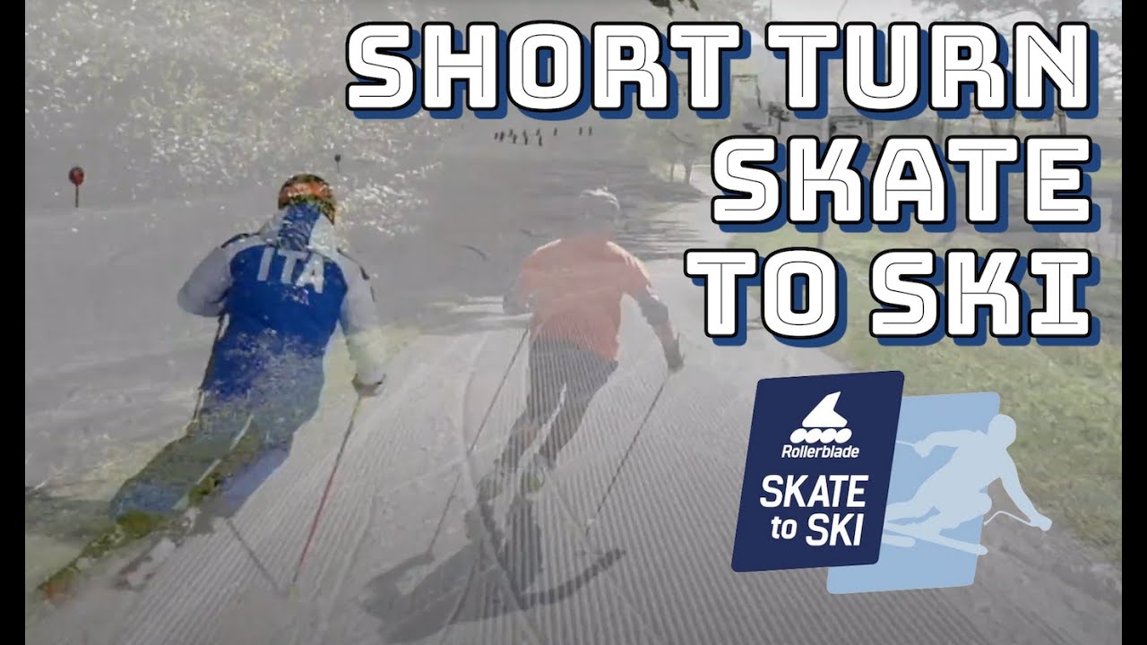 Short turn - Inline Alpine Skiing - skate to ski