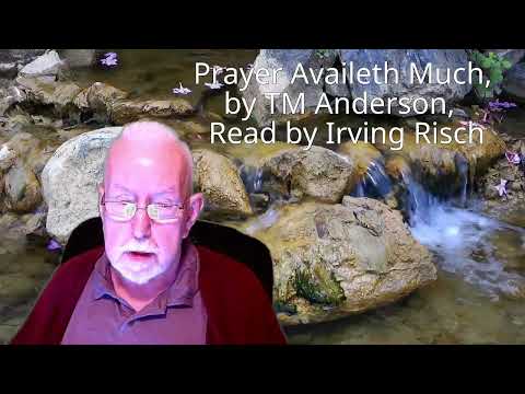Prayer Availeth Much, Chapter 1, by TM Anderson, Read by Irving Risch