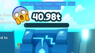 Hacker Rank and Tech Chest | Pet Simulator X