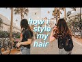 HAIR CARE/ HAIR STYLING ROUTINE (how i curl my hair!!)