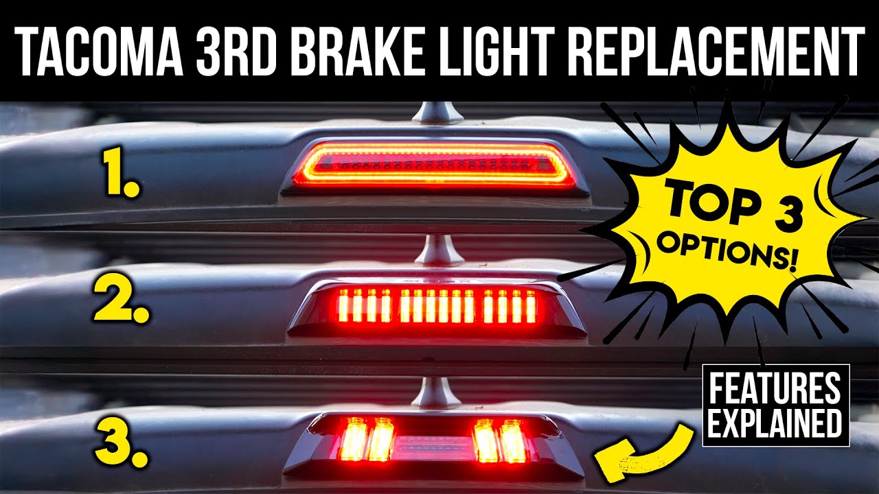 Morimoto X3B Led Brake Light Fits 2016-2023 Toyota Tacoma