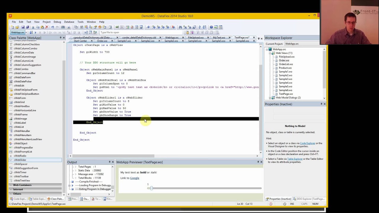 DataFlex 14 Slider - YouTube