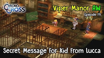Chrono Cross PSX PS1 #79 Secret Message For Kid HD