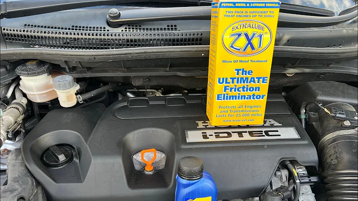 Adding Extralube ZX1 to Honda CR-V engine