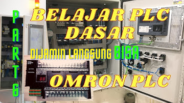 Part 6 - Dasar Pemrograman PLC OMRON Wiring Output plc Belajar PLC Omron