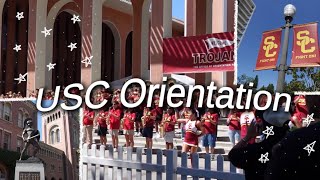 USC FRESHMAN ORIENTATION *vlog*
