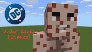 Minecraft Victor Zzasz (DC Comics) Statue Tutorial News