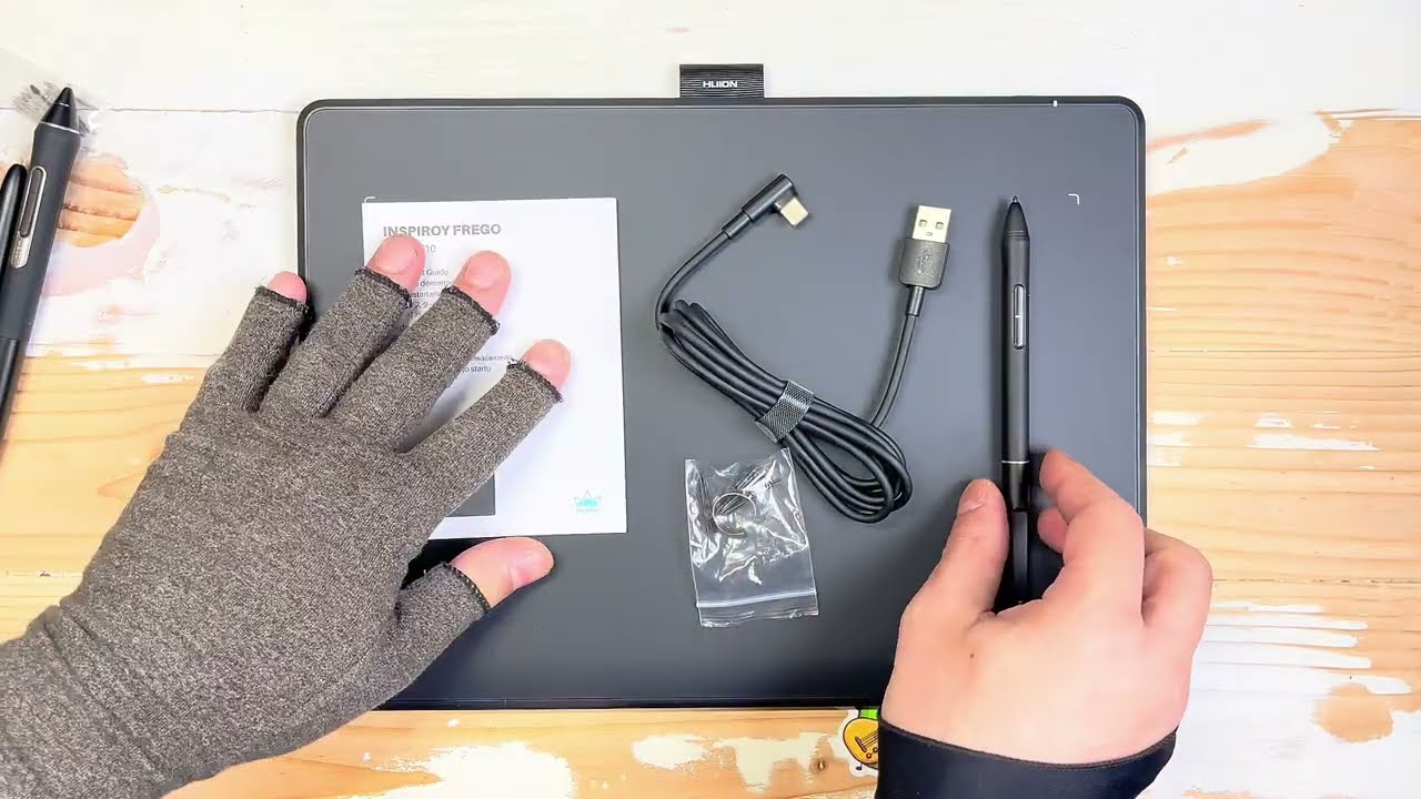 Huion Inspiroy Frego M - Review - YouTube