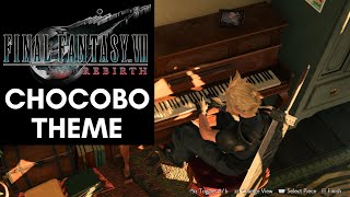 Cloud plays "Chocobo Theme" - Final Fantasy VII Rebirth