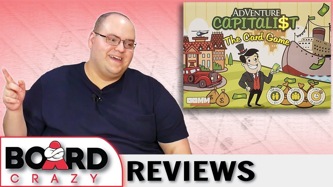 AdVenture Capitalist The Card Game Review Money Market