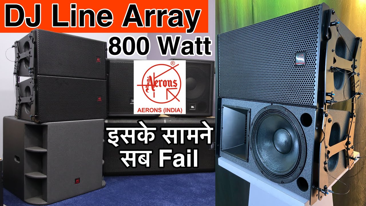 Aerons Line Array Price In India