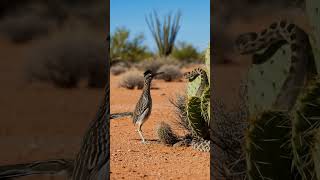 Roadrunners and snakes, wildlife encounters🐦🐍🌵 #wildlifeentertainment #animals #wildliferescue