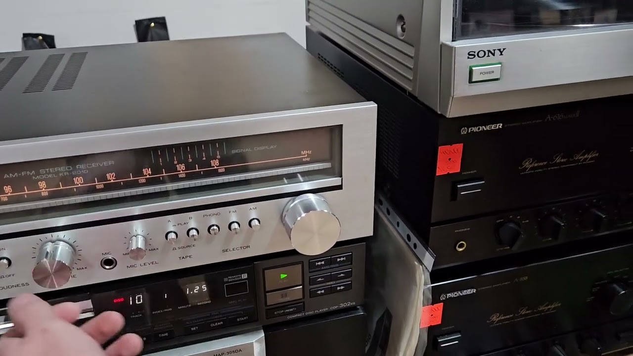 Kenwood KR-2010 Стерео Ресивер Japan