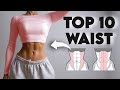 MY TOP 10 WAIST EXERCISES in 10 MIN | 10 DAYS! Intense Ab Workout, No Equipment, At Home