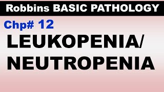 Ch12 | Leukopenia | Neutropenia | Agranulocytosis | Blood Pathology | Dr Asif Lectures