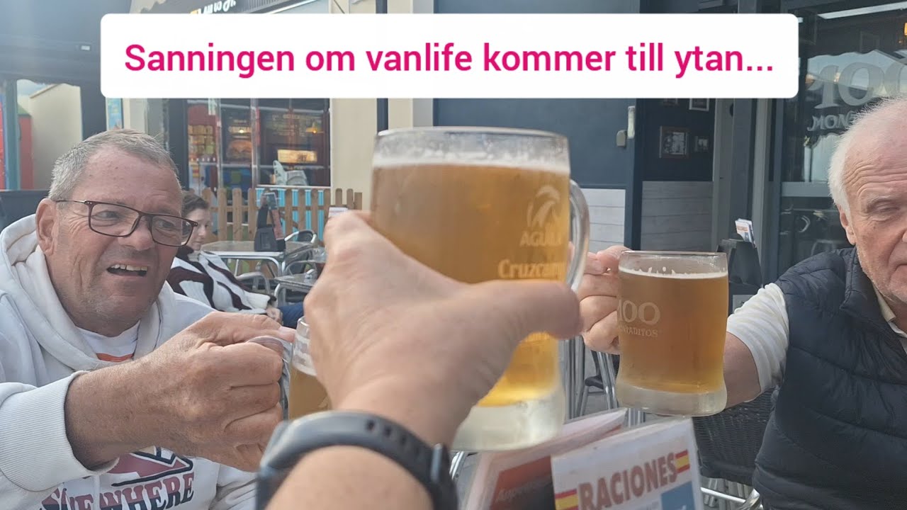 DAG 17-19 Vanlife‑sanningar på La Zenia, i Spanien med 