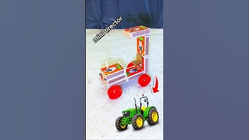 Building a Functional Tractor Out of Cardboard