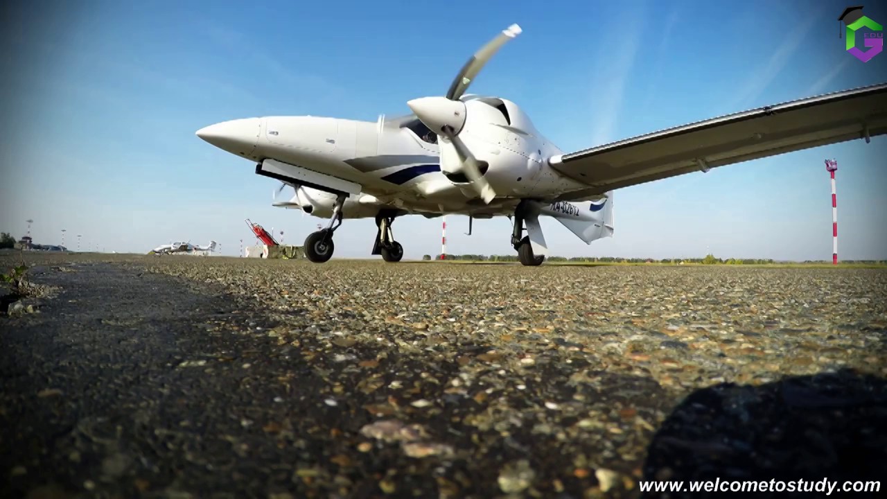 Flight practice in Saint Petersburg State University of Civil Aviation