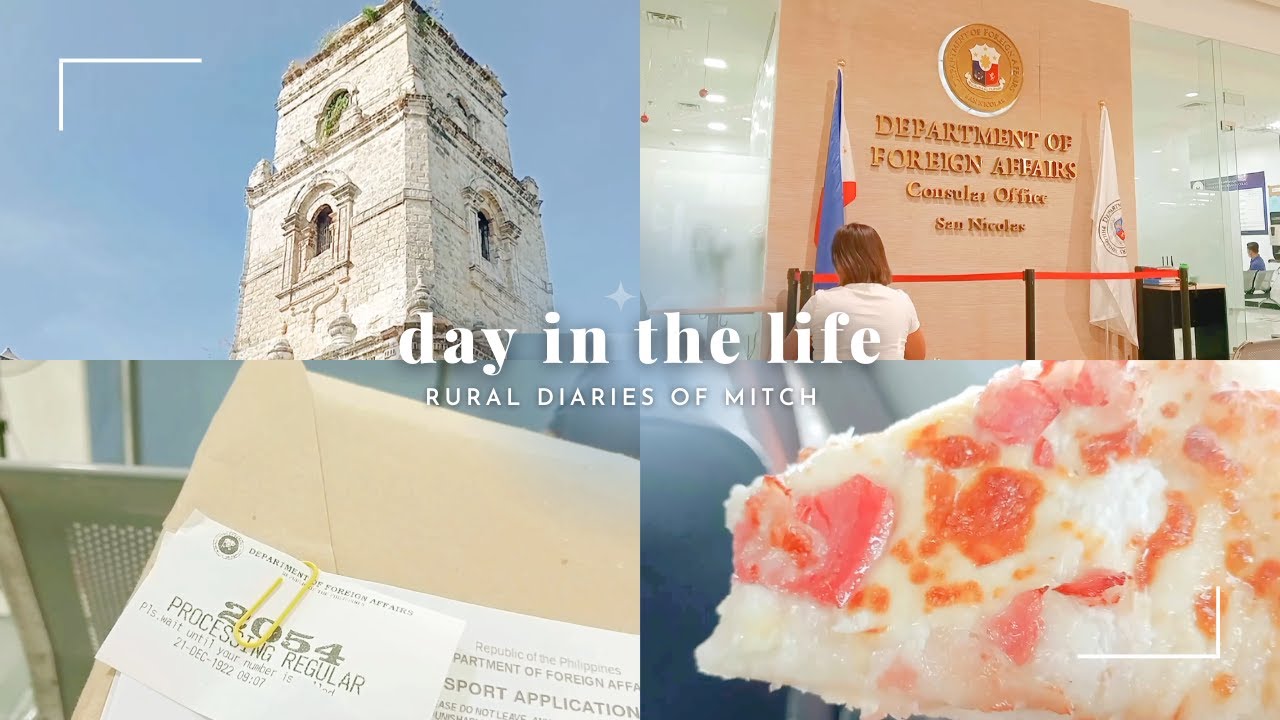 VLOG Day in the Life Passport Application DFA Ilocos Norte