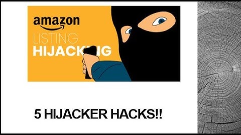 Amazon Hijackers - 5 Hacks to remove them!