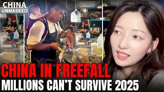 China Faces Worst 2025 Economic Collapse; Millions Go Bankrupt as Factories Shut and Cities Empty
