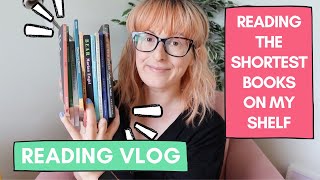 Reading The Shortest Books on my TBR 📚 | Reading Vlog