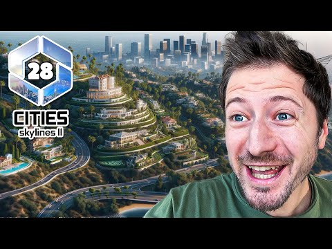 BEVERLY HILLS! | Cities Skylines 2