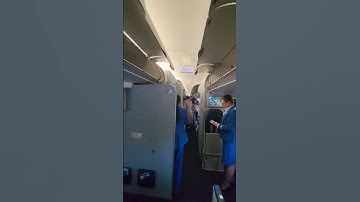 KLM Aeroplane Inside View At Calgary Airport #viral #shortsvideo #viralvideo #trending #shorts