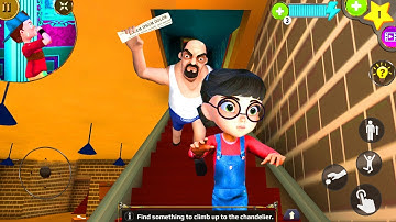 Scary Stranger 3D - New Update New Special Levels Control Mr Grumpy Secret Room (Android, iOS)