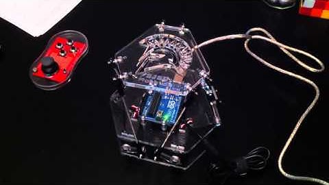 Arduino powered Stewart platform