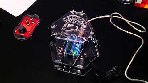 Arduino powered Stewart platform