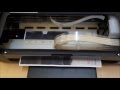 Epson L310 test druku i napełnianie tuszem