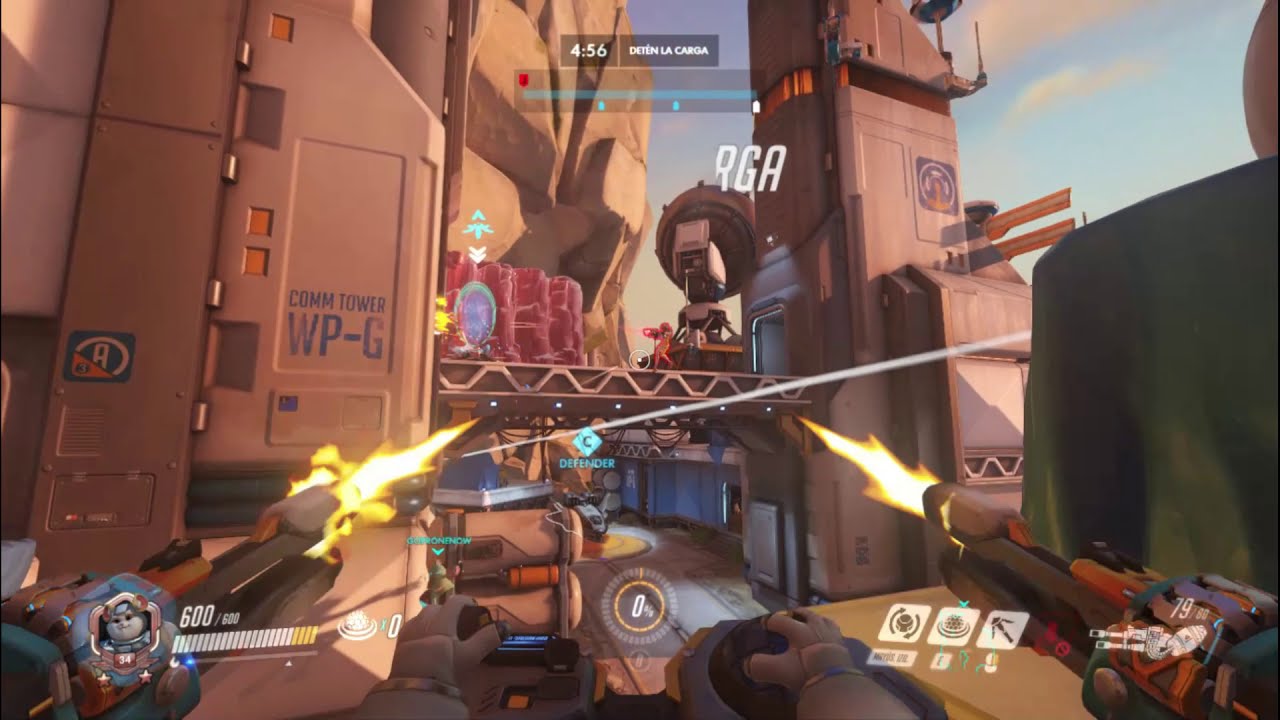 Overwatch | OBSERVATORIO GIBRALTAR | ESCOLTA | DEFENSA | 6v6 HEROE ...