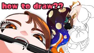 drawing lessons(?) with riji