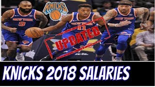 New York Knicks Team Salaries