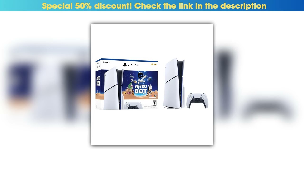 Editor’s Choice Sony PlayStation 5 Console Disc Edition - ASTRO BOT Bundle•••••••••••••••••••••••••