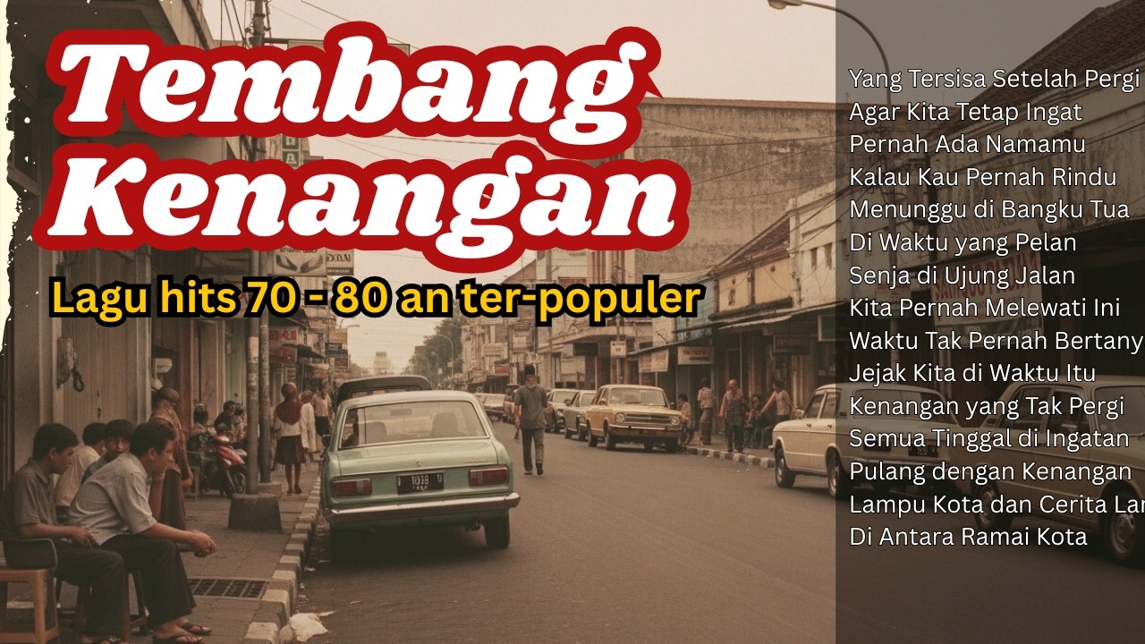 LAGU LAWAS 80an TERPOPULER | Enak Didengar Saat Santai & Kerja | Koleksi Tembang Kenangan Abadi