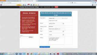 myCSUC portal Online Course Registration Video