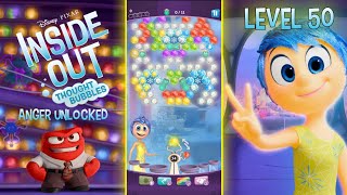 Inside Out Thought Bubbles Anger Unlocked Level 50 Joy Full Gameplay Walkthrough