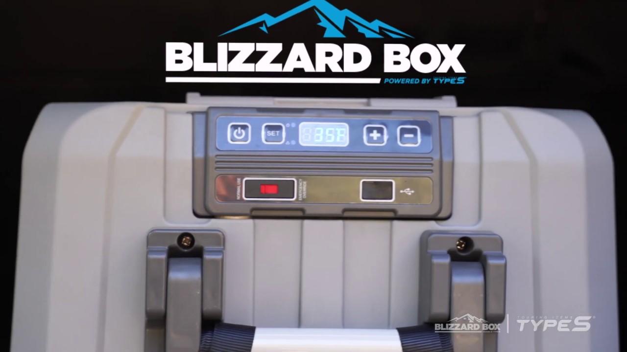 BLIZZARD BOX 41QT / 38L Portable Electric Cooler with USB Charging –  Thrashed Off-Road