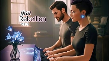 Neon Rebellion - Trailer | Flow by Google | Veo 3 | Romance Short